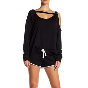 Cozy Drawstring Dolphin Shorts